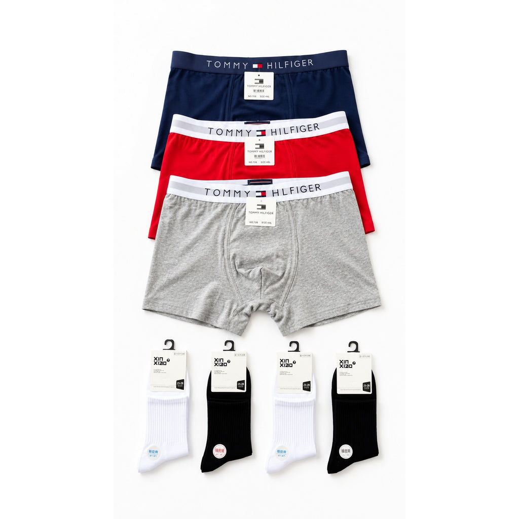 Эр багц 1 - Tommy Hilfiger дотуур өмд 3ш + Оймс 4ш