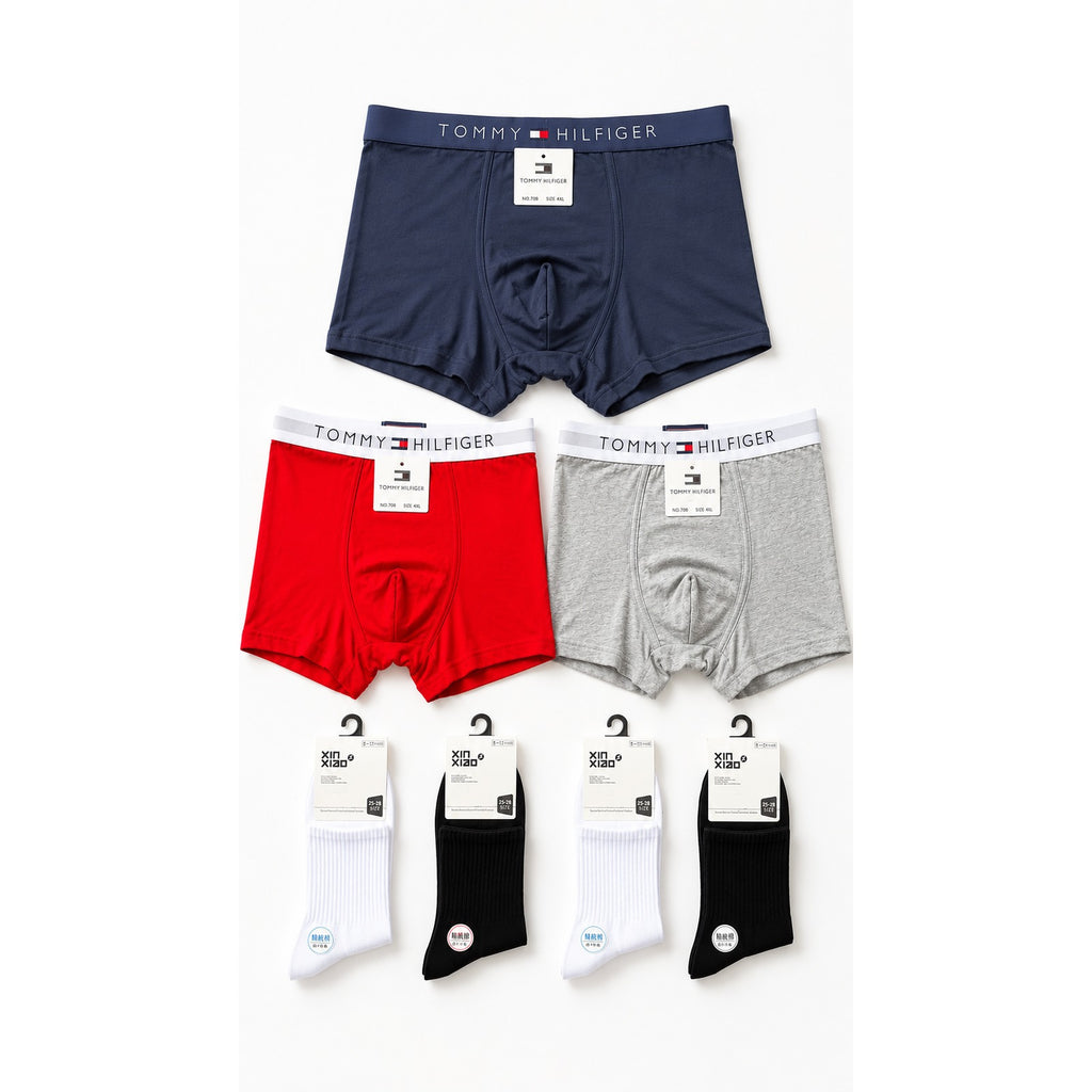 Эр багц 1 - Tommy Hilfiger дотуур өмд 3ш + Оймс 4ш