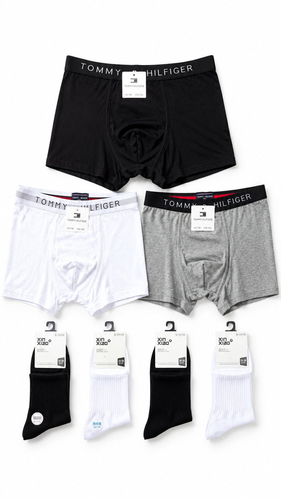 Эр багц 2 - Tommy Hilfiger дотуур өмд 3ш + Оймс 4ш