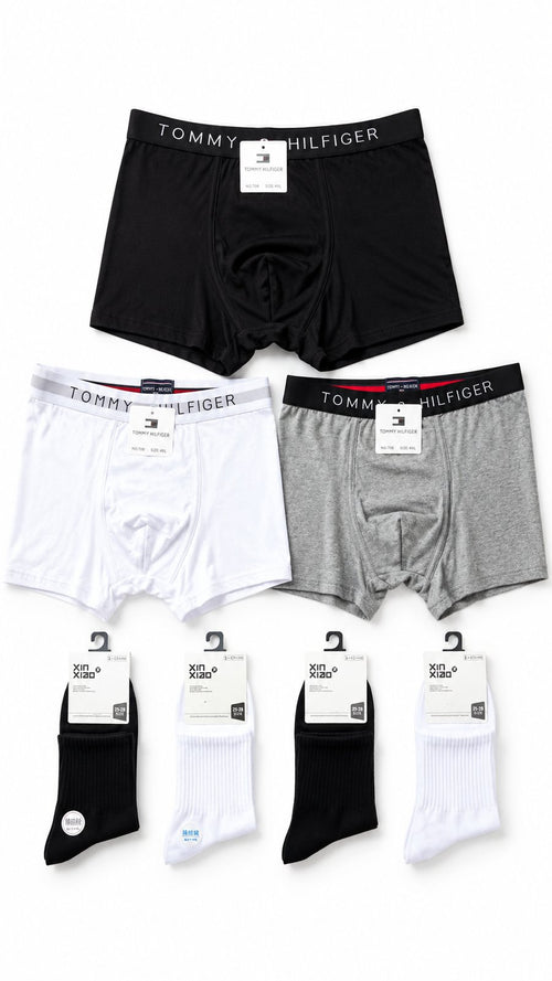 Эр багц 2 - Tommy Hilfiger дотуур өмд 3ш + Оймс 4ш