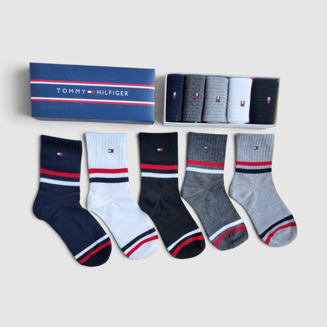Tommy Hilfiger Socks — 5ш багц (Unisex)